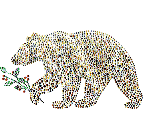 S1000399<br>Bear carrying Bearberries