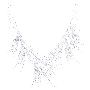 S100949-AB  - SHORT SPRAY NECKLINE AB (6-14)