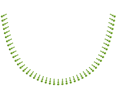S101186-LIME Sparkling Lime Scoop Neckline