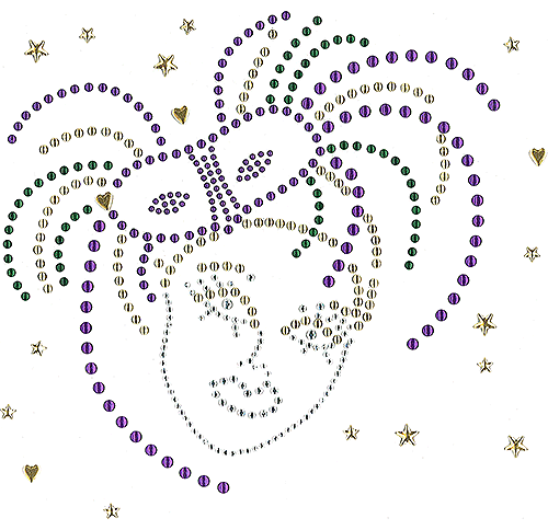 S101199 - Face & Mardi Gras Mask