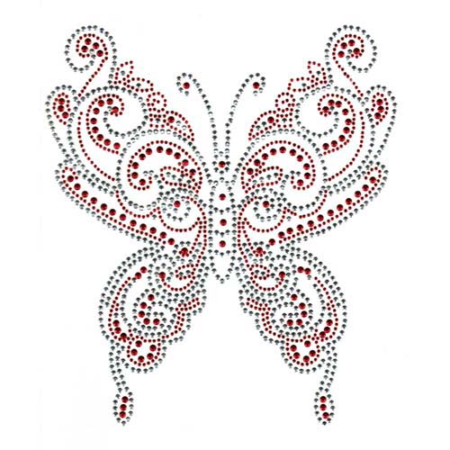 S1882-RED - LARGE RED BUTTERFLY, BUTTERFLIES