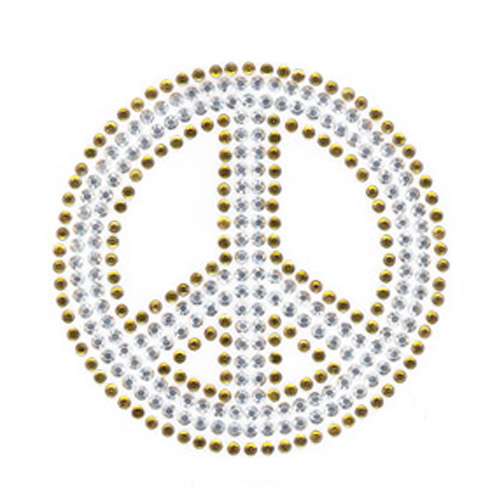 S2010S-TOPAZ-PEACE SIGN SMALL