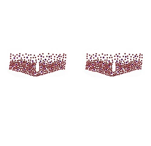 S2030PUR-10.6"x2"PURPLE RED POCKET STUDS