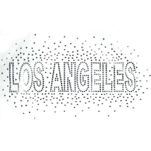 S2448 - LOS ANGELES SILVER OUTLINE (NAME DROPS)