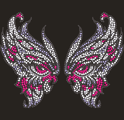 S3055-PINK - Pink Butterfly Mask