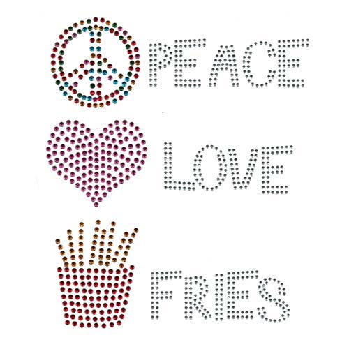 S3134 - PEACE LOVE FRIES