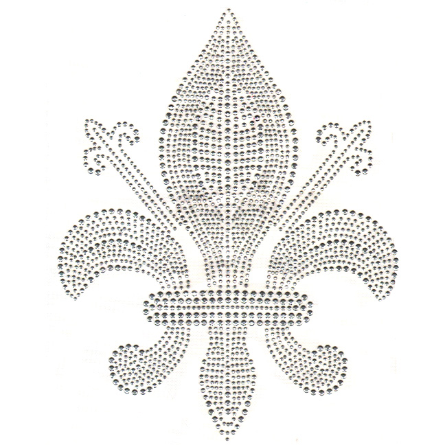 S3244SIL-FLEUR DE LIS, SYMBOL, SYMBOLS, DESIGNER LOOKS