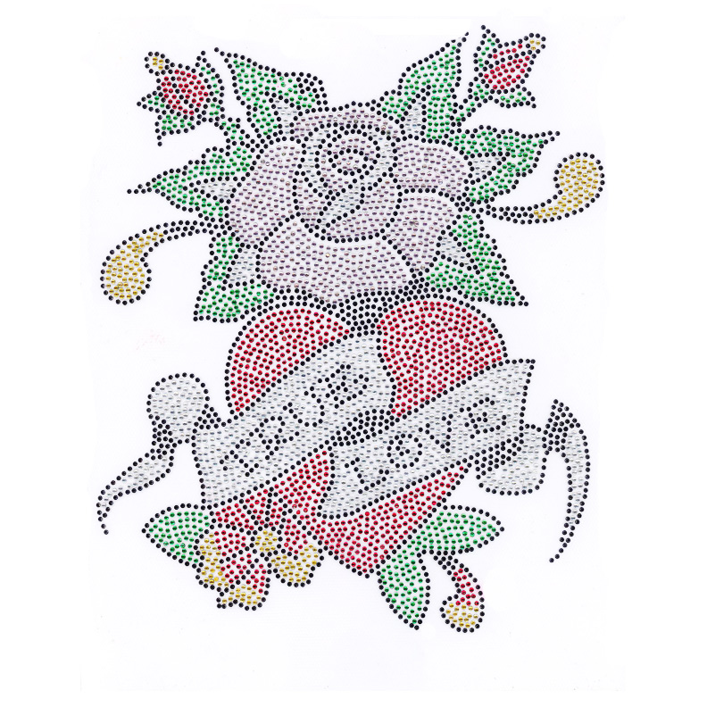 S3731 - TRUE LOVE W/ ROSE & HEART
