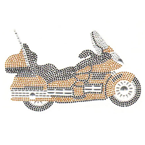 S4359GOLD- YELLOW MOTORCYCLE, MOTORCYCLES, BIKE, BIKES