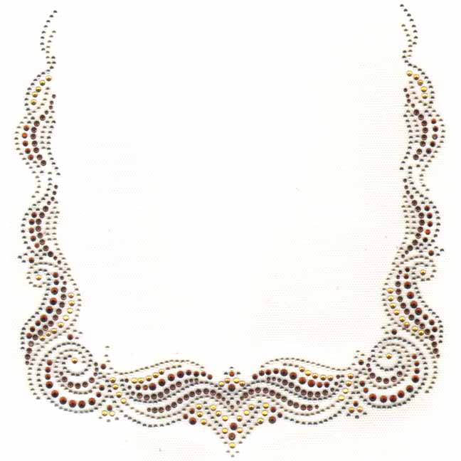 S4761TPZ-TOPAZ WAVE SQUARE NECKLINE, (8-26)