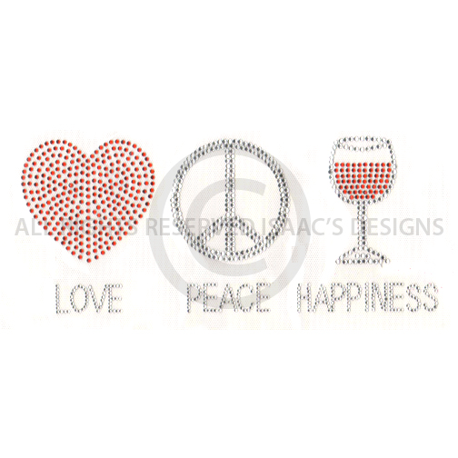 S4894-ID - Love Peace Happiness (28/02)