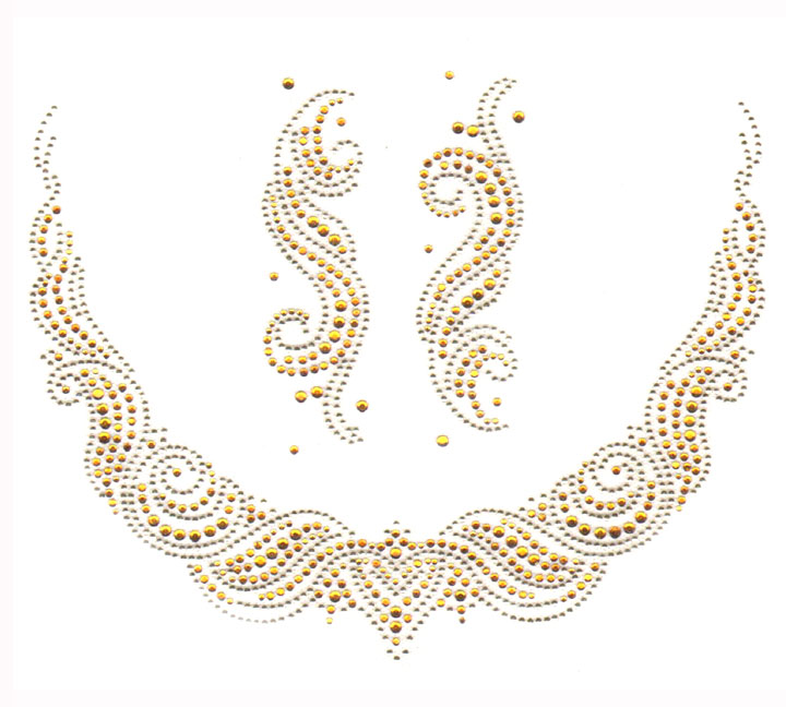 S5445TOPAZ-GL -SCOOP NECKLINE, NECKLINES