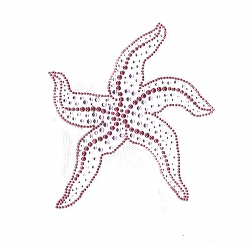 S5922LA-PNK - Large Pink Starfish