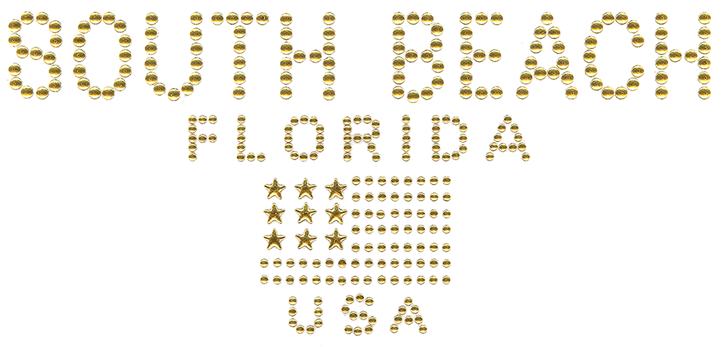 S6033-SOBE-GLD<br>South Beach Florida