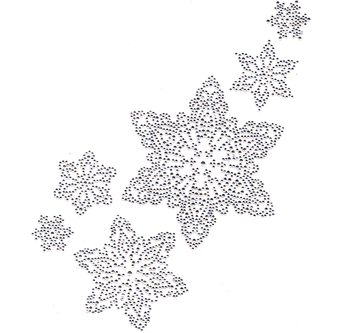 S6251<br>All-Clear Multi-size Snowflakes