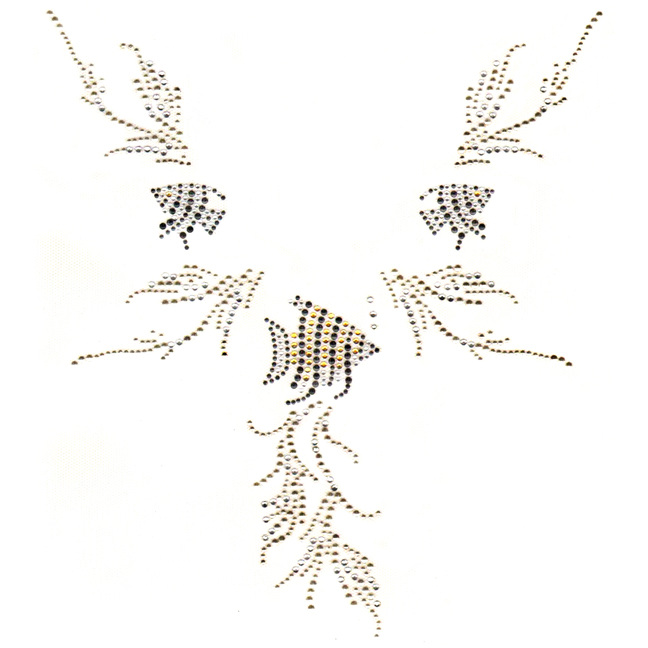 S6263   Rainbow Fish V-Neckline