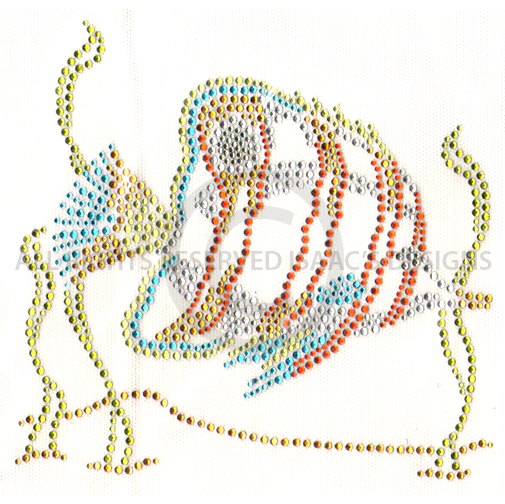 S6562-ORANGE TROPICAL FISH, SEA LIFE, ANIMALS