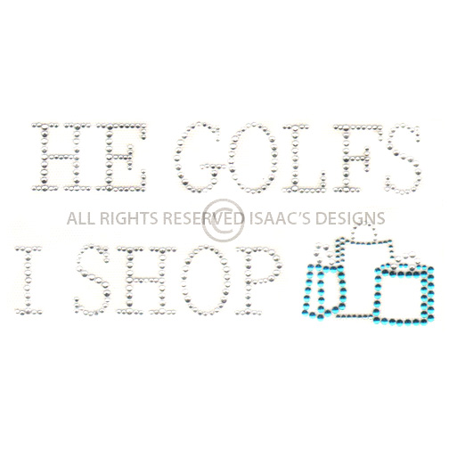S6585-HE GOLFS I SHOP, PHRASES, SHOPPING(9-7)