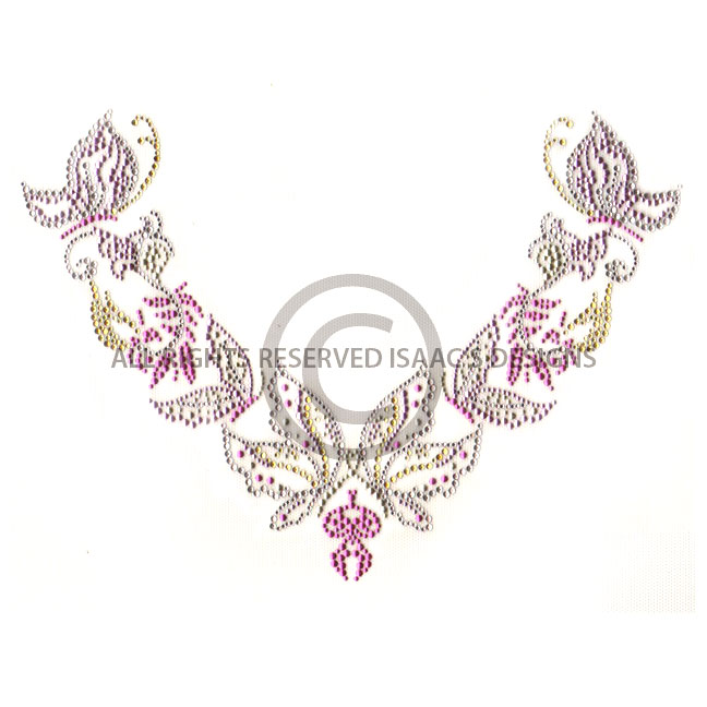S6590-BUTTERFLY V-NECKLINE, SPRING(4-33)
