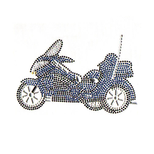 S6893-BLUE- HONDA TOURING BIKE, BIKES, MOTORCYCLE, MOTORCYCLES