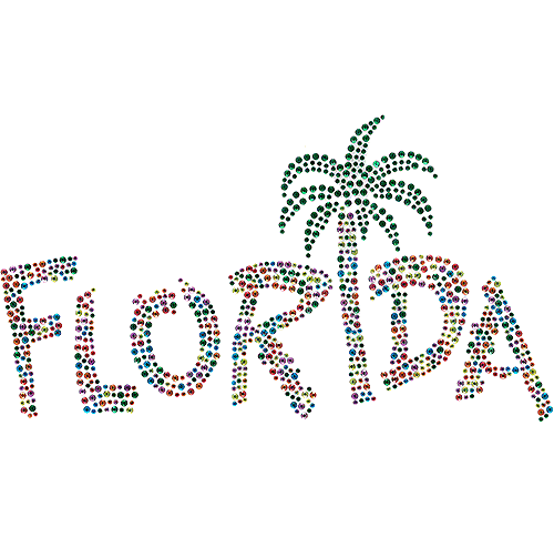 S7086MIX-FL<br>Multicolor Florida & Palm