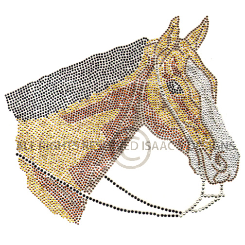 S8934-HORSE W/DARK HAIR, HORSES, ANIMALS, WESTERN