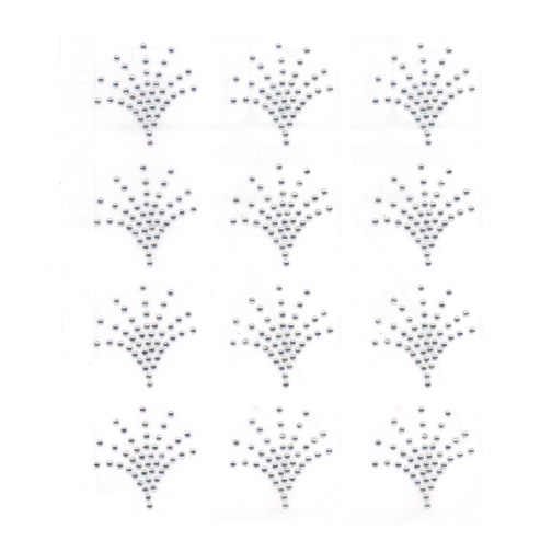 S9027-FLOWER DECORATION, SOLD BY SHEET 12PCS(7-22)