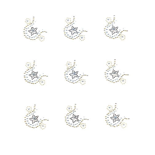 S9079- WESTERN COWBOY BOOT SPUR, SOLD BY SHEET 9PCS