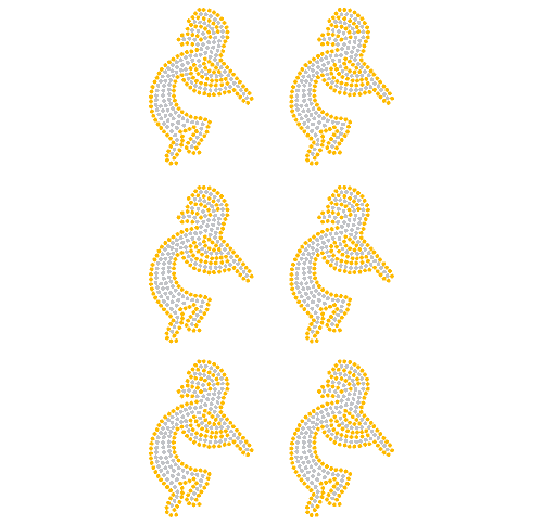 S9132-SIL - Kokopelli Man