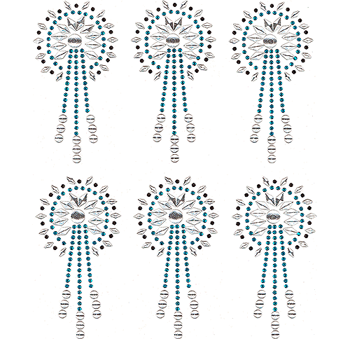 S9189SIL - Southwestern Medal Decor