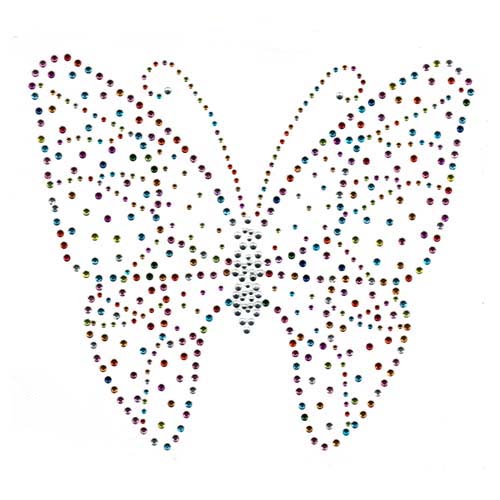 S2213 - LARGE MIX COLOR BUTERFLY