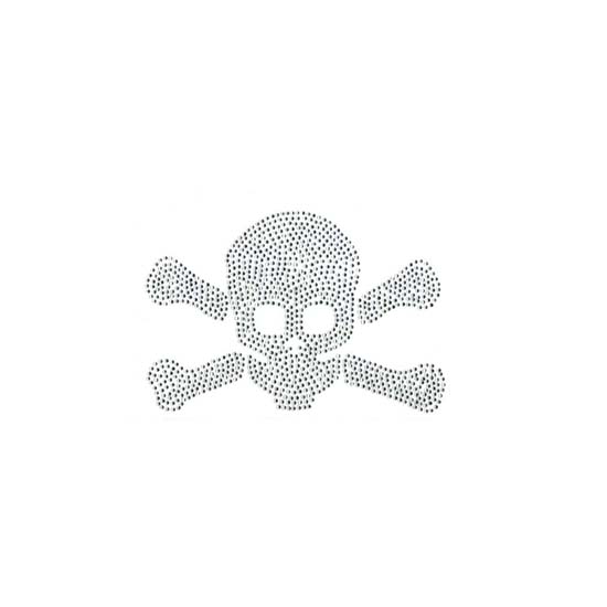 S1649ss - SUPER SMALL SKULL AND CROSSBONE